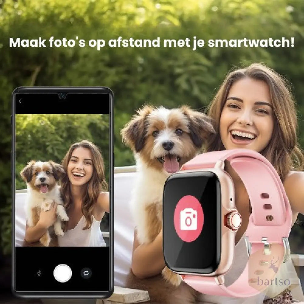 Bartso Smartwatch – De Betaalbare Premium Keuze voor Android & iPhone