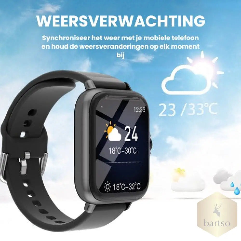 Bartso Smartwatch – De Betaalbare Premium Keuze voor Android & iPhone