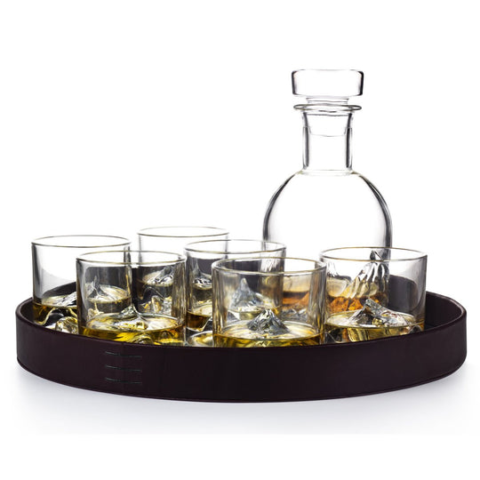 Liiton Mirrored Serving Tray 38cm, giftbox