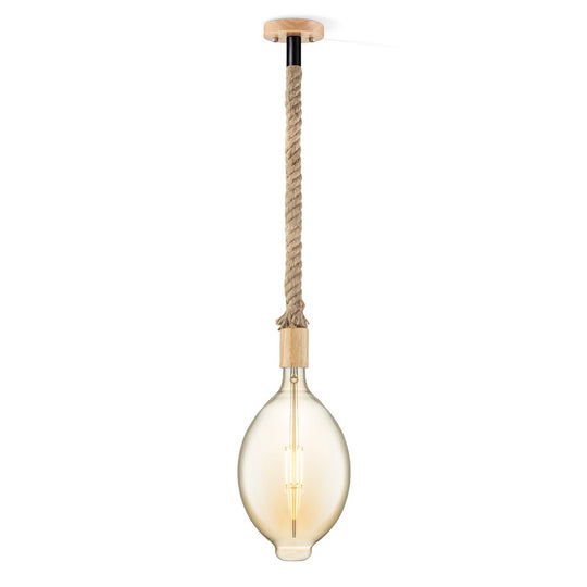 Home Sweet Home hanglamp Leonardo Ovaal - G125 - dimbaar E27 amber