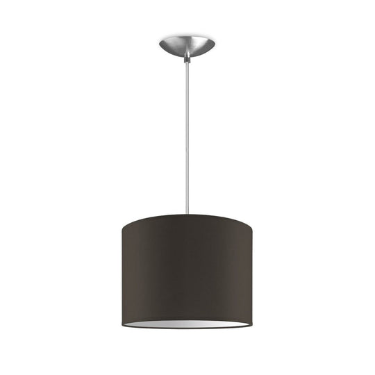 Home Sweet Home hanglamp Bling met lampenkap, E27, taupe, 25cm