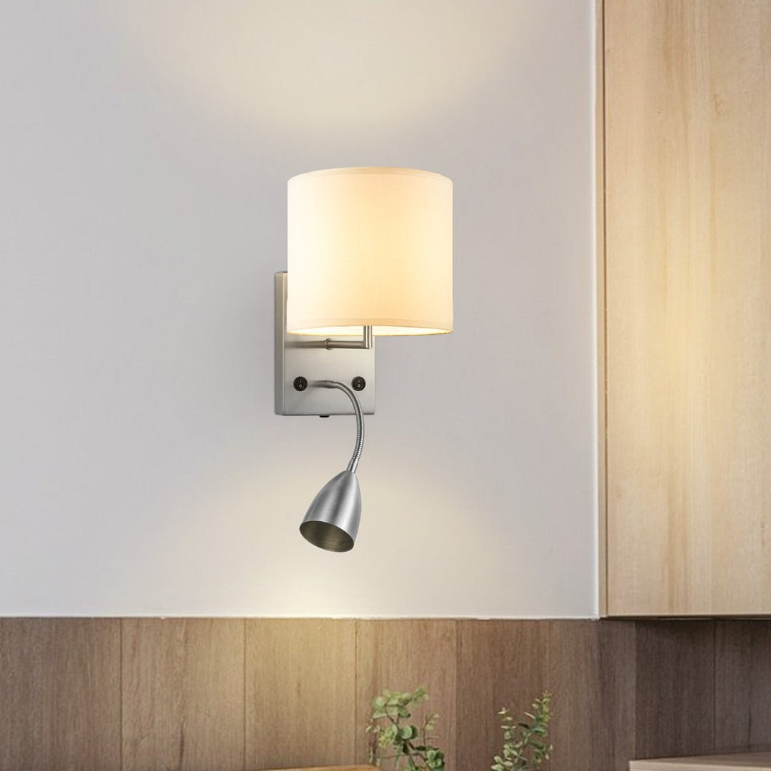 Home Sweet Home Wandlamp - Read, LED Leeslamp, E27, warm wit 20cm