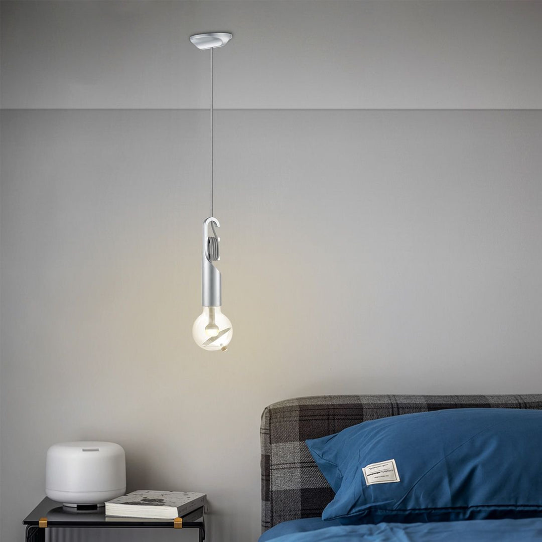 Home Sweet Home Hanglamp Move Me - Twist Cone 5,5W 2700K grijs-wit