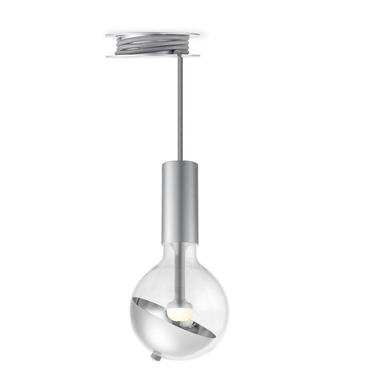 Home Sweet Home Hanglamp Move Me - Pulley Sphere 5.5W 2700K zilver