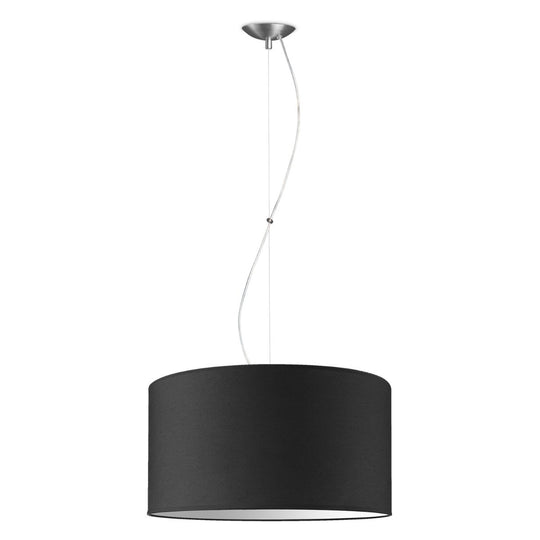 Home Sweet Home hanglamp Deluxe met lampenkap, E27, zwart, 50cm