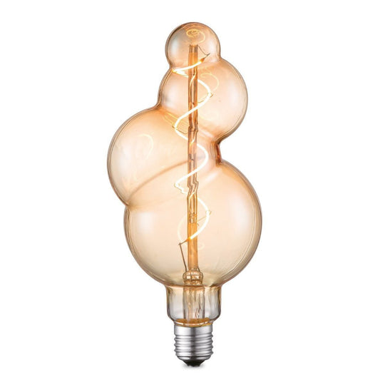 Home Sweet Home dimbare Led Bubbel Spiraal E27 4W 280Lm 2700K Amber