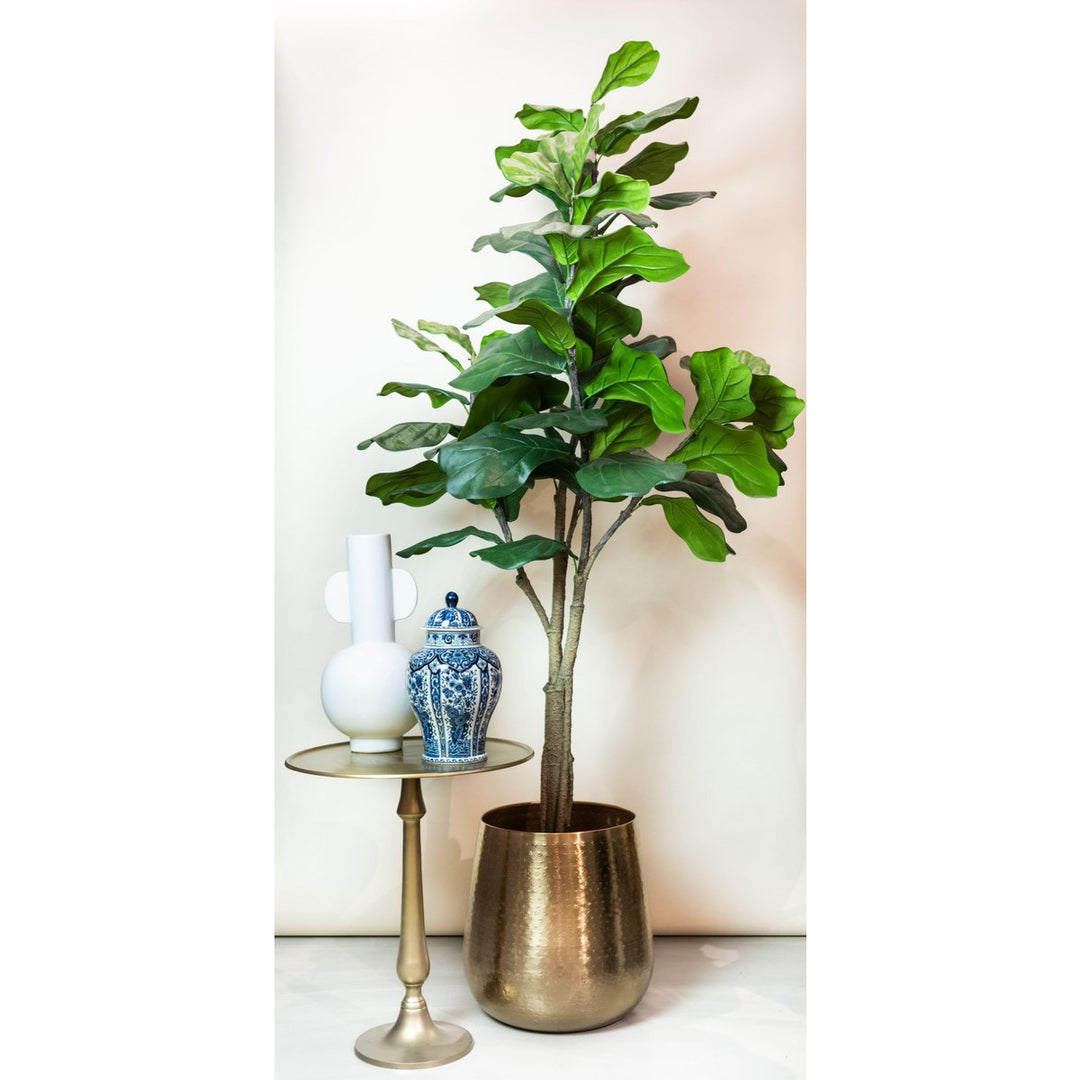 Kunstplant - Ficus Lyrata - Tabaksplant - 180 cm