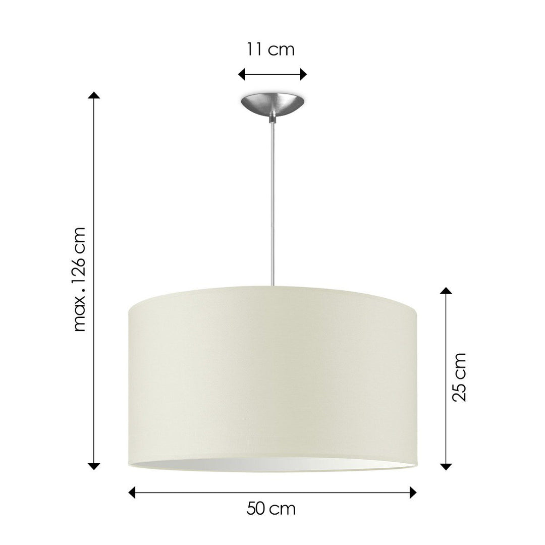 Home Sweet Home hanglamp Bling met lampenkap, E27, warm wit, 50cm