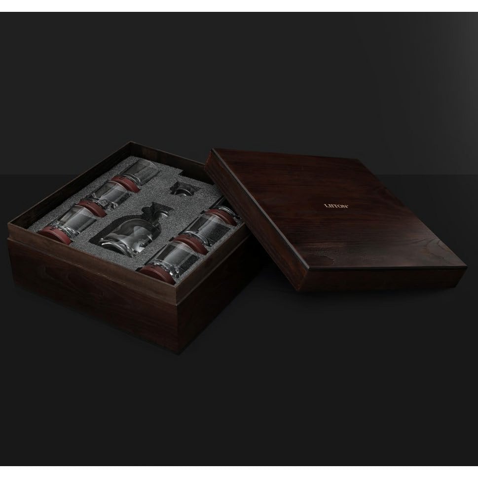 Liiton Luxury Peaks Set, wooden giftbox