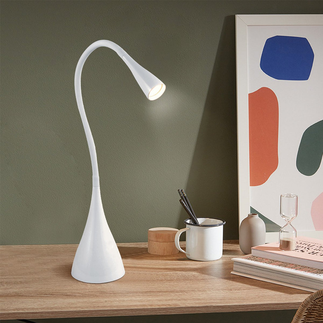 Home Sweet Home - Flex Led Bureaulamp 3W Wit - Verstelbare