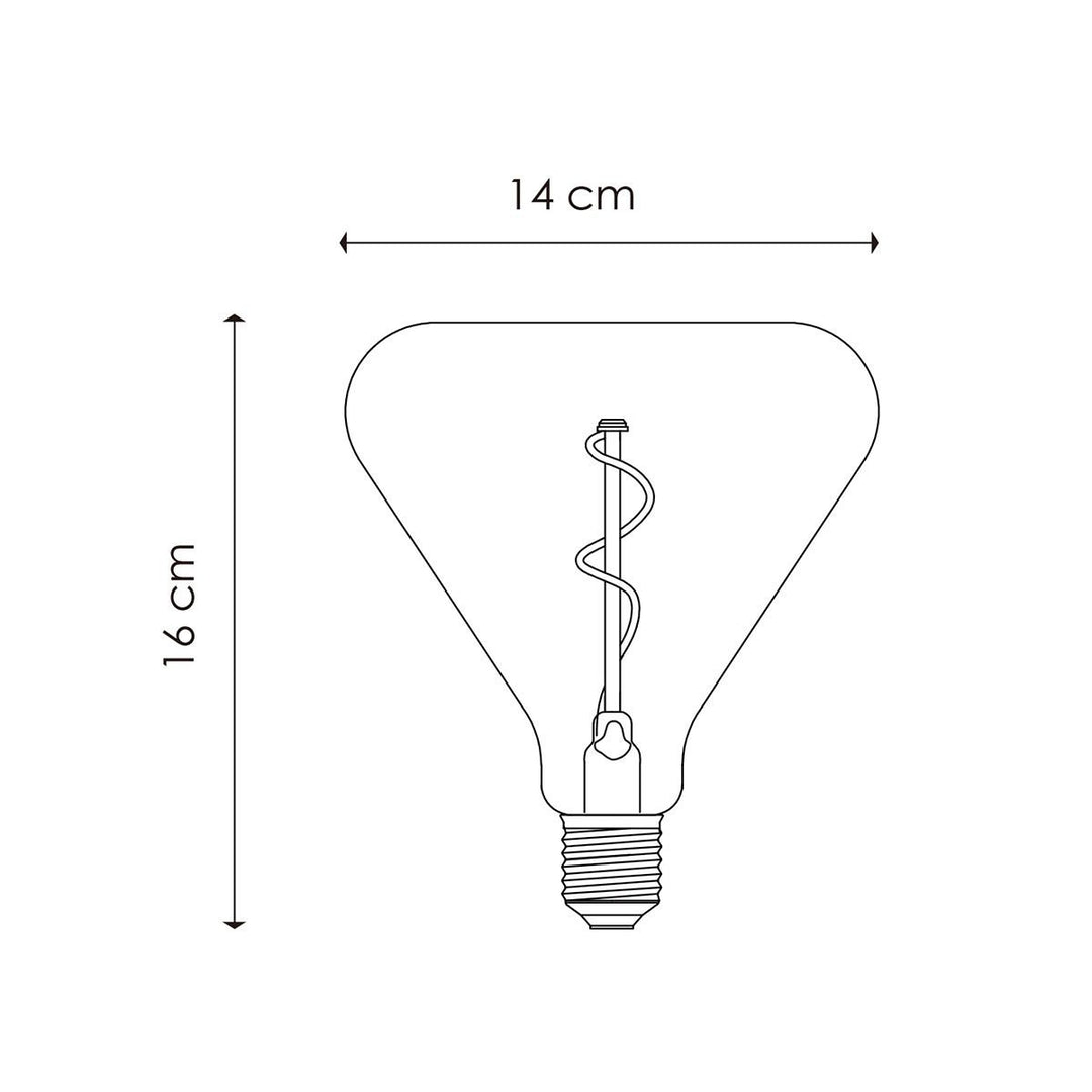 Home Sweet Home dimbare Led Flex Spiraal E27 3W 160Lm 3000K Helder