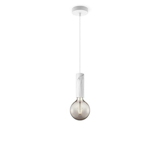 Home Sweet Home hanglamp Marmer Saga - G95 - dimbaar E27 rook