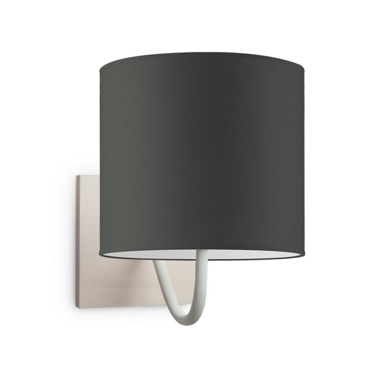 Home Sweet Home Wandlamp - Beach E27 Lampenkap antraciet 20cm