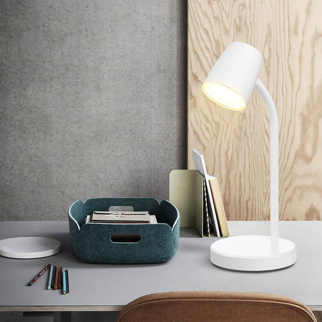 Home Sweet Home - Elbo Led Bureaulamp 4W Wit - Verstelbare