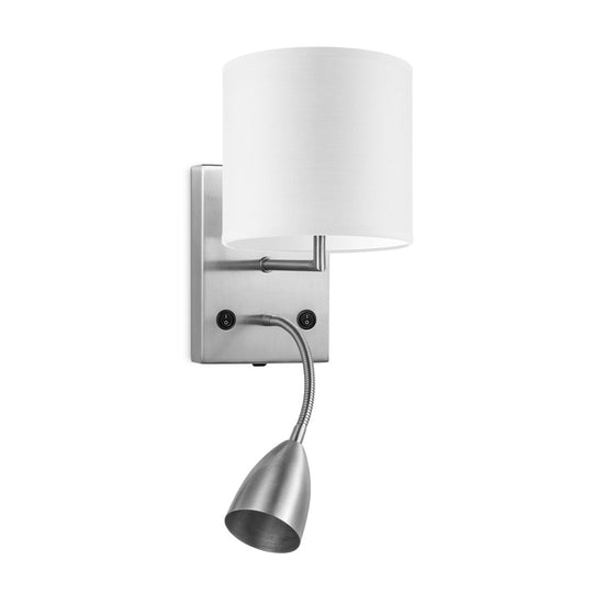 Home Sweet Home Wandlamp - Read, LED Leeslamp, E27, wit 16cm