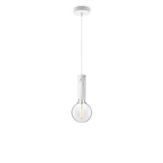 Home Sweet Home hanglamp Marmer Saga - G125 - dimbaar E27 helder