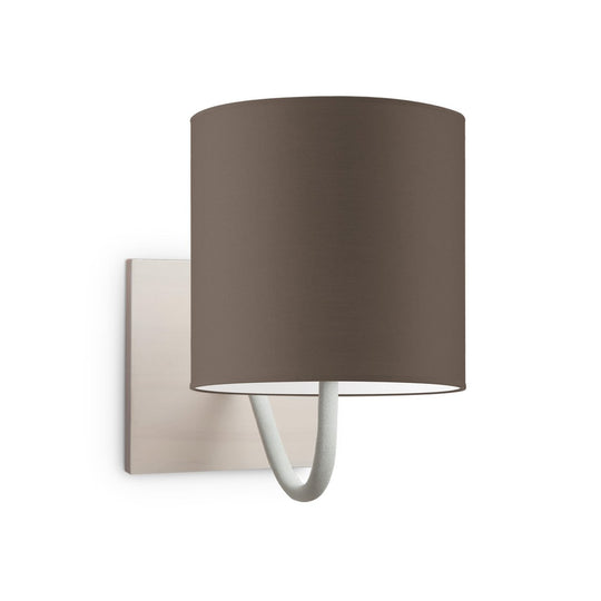 Home Sweet Home Wandlamp - Beach E27 Lampenkap taupe 16cm