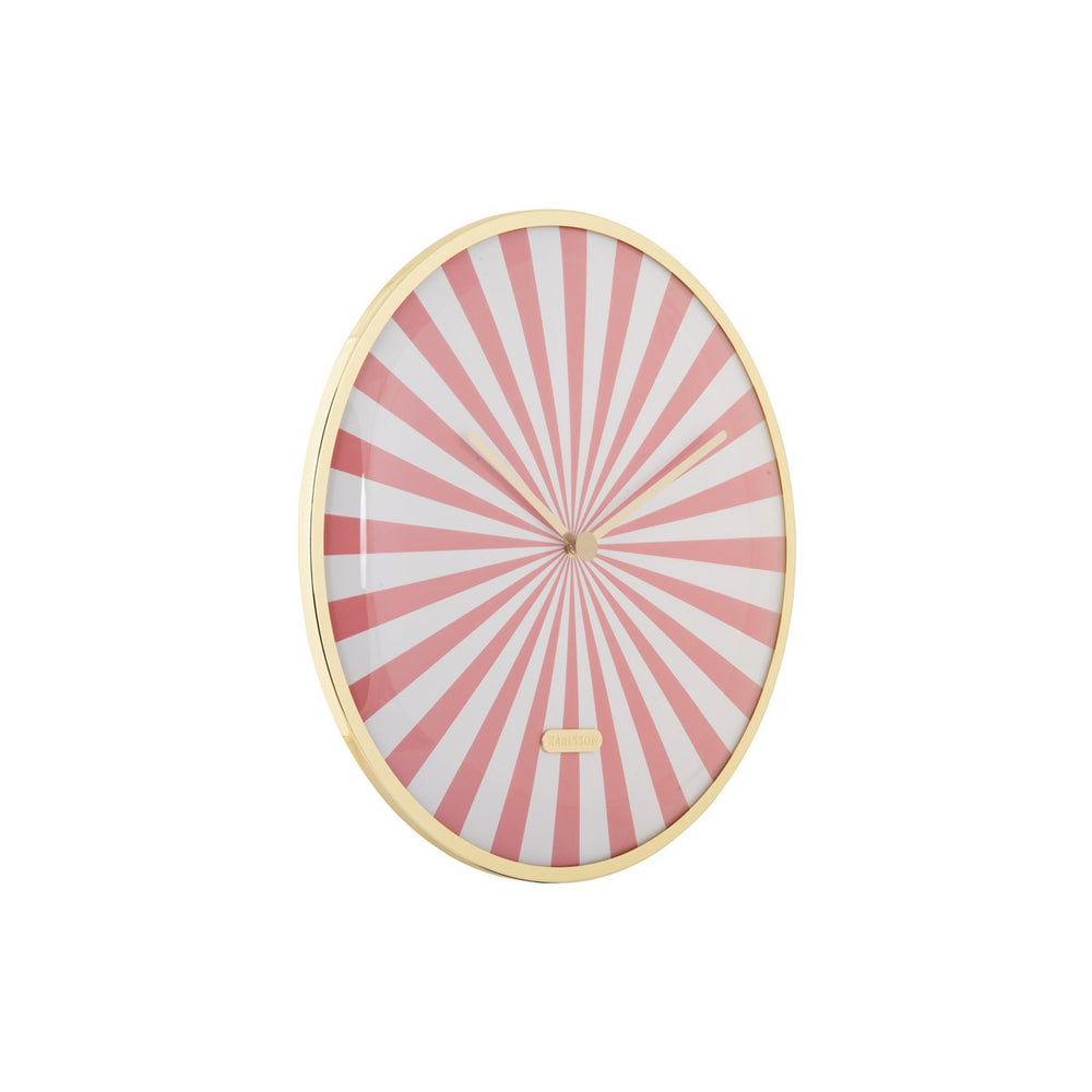 Wandklok Candy Swirl Dome