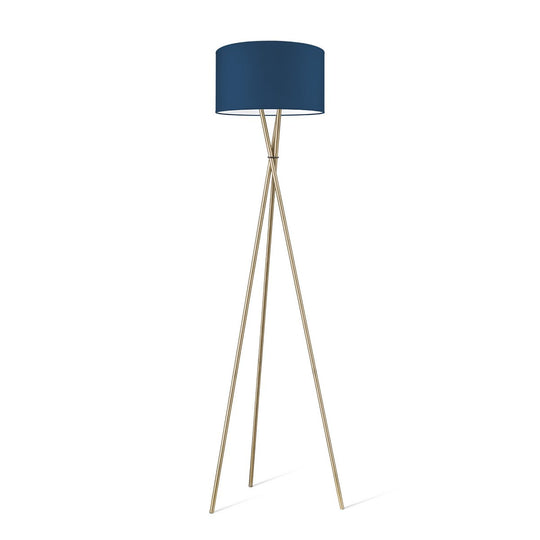 Home Sweet Home vloerlamp Bling-Legs Brons-DonkerBlauw-40cm