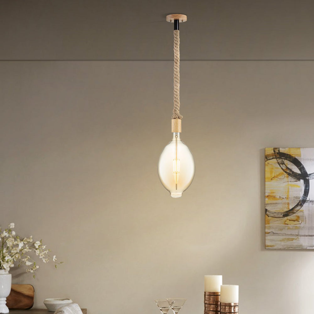 Home Sweet Home hanglamp Leonardo Ovaal - G125 - dimbaar E27 amber