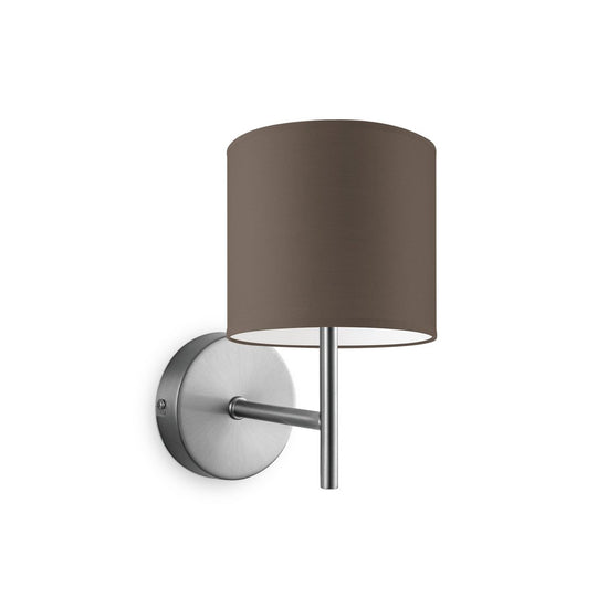 Home Sweet Home Wandlamp - Mati inclusief Lampenkap E27 taupe 16x15cm