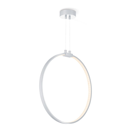 Home Sweet Home Hanglamp Eclips - Zilver - 35x12x140cm