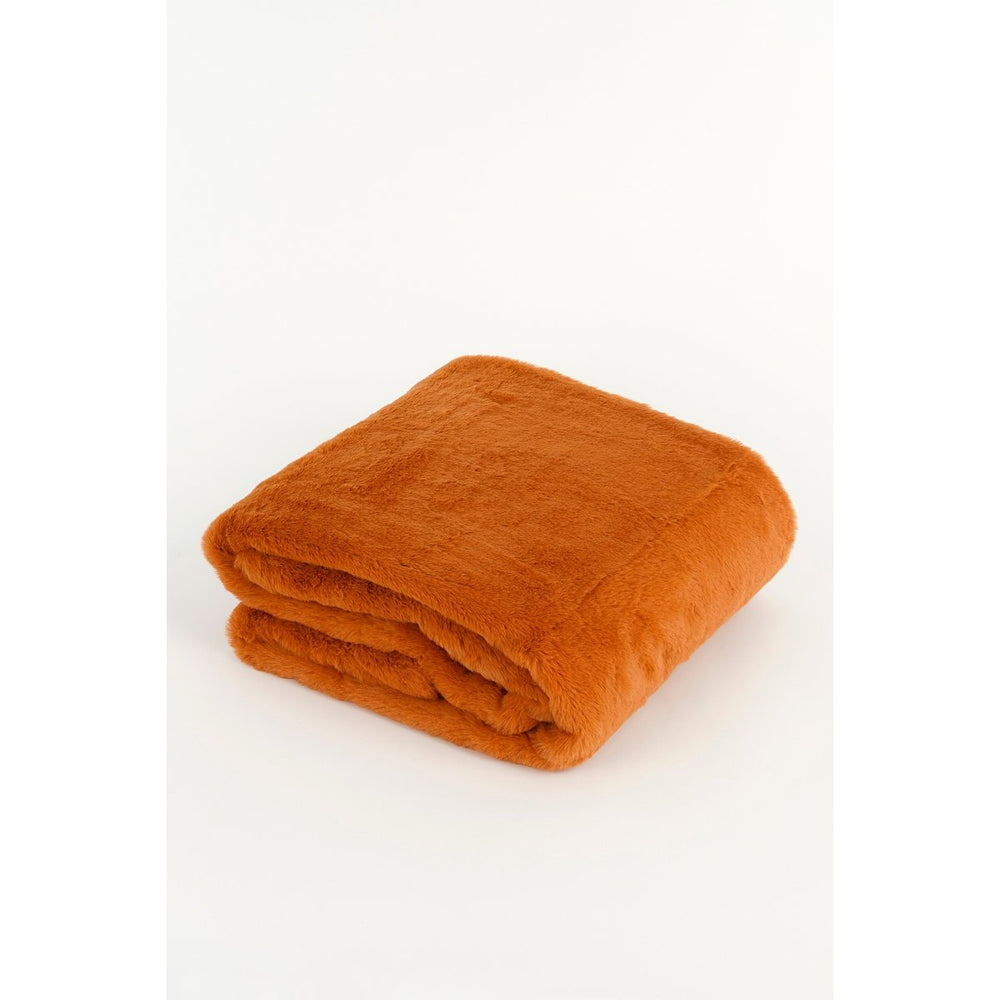 Bronte Fleece Deken - L200 x B150 cm - Oranje