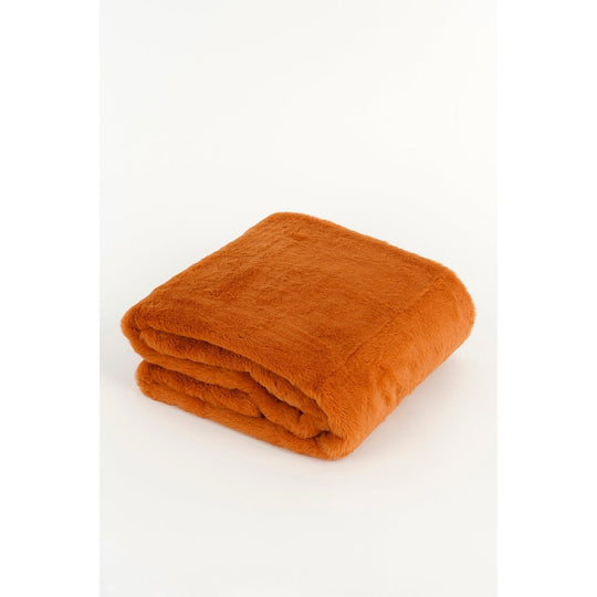 Bronte Fleece Deken - L200 x B150 cm - Oranje