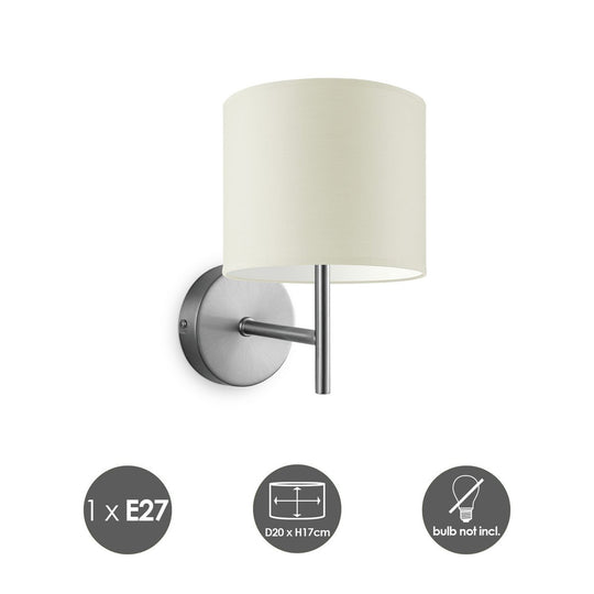 Home Sweet Home Wandlamp - Mati E27 Lampenkap warm wit 20cm