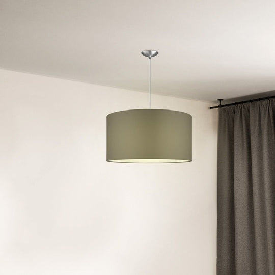 Home Sweet Home hanglamp Bling met lampenkap, E27, taupe, 50cm