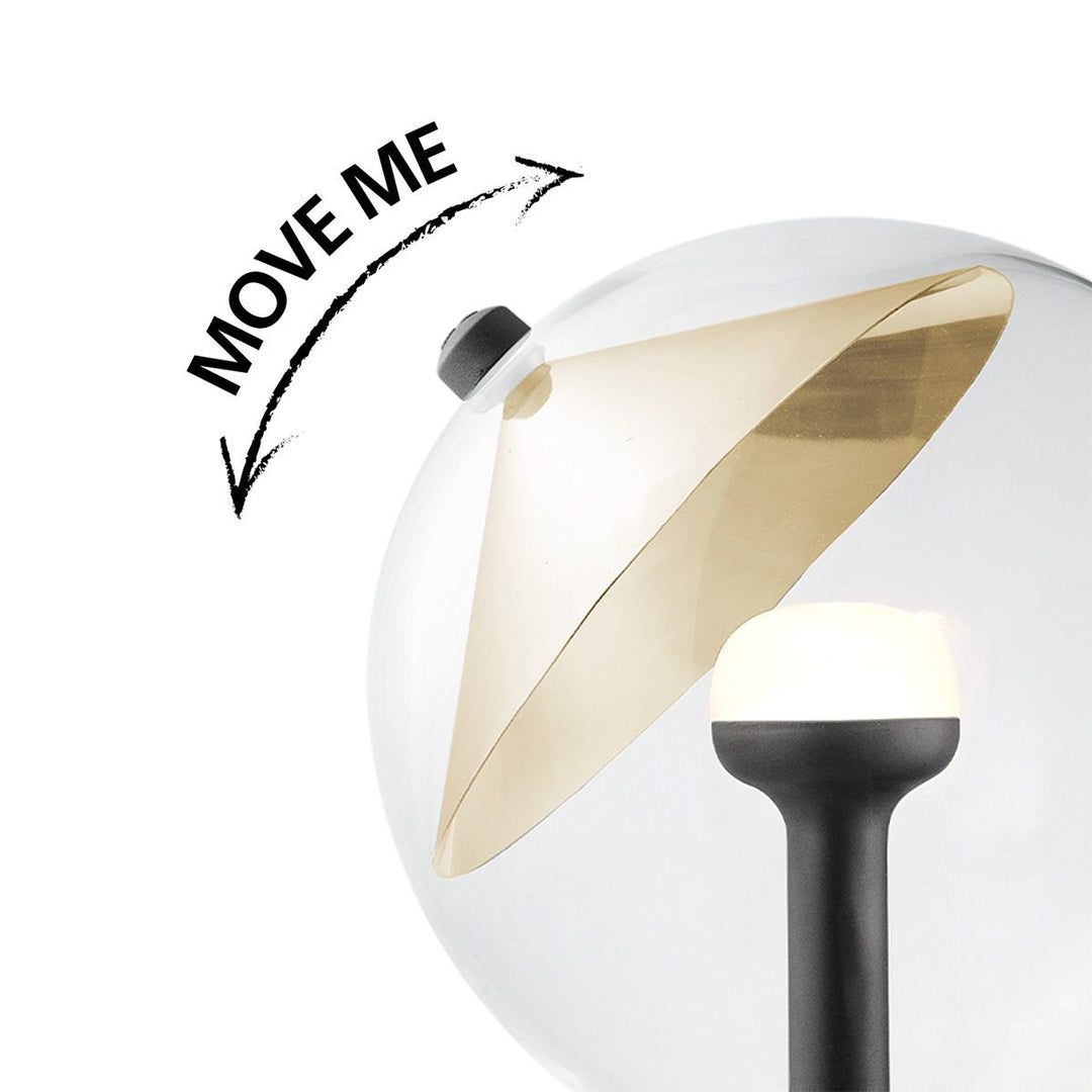 Home Sweet Home dimbare LED lamp Cone goud G120 E27 5W 400Lm