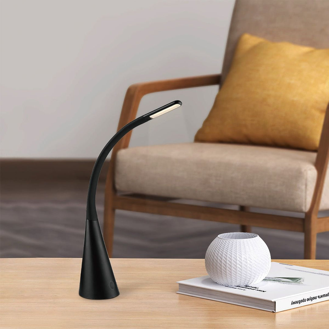 Home Sweet Home - Touch Led Bureaulamp 4W Zwart - Verstelbare