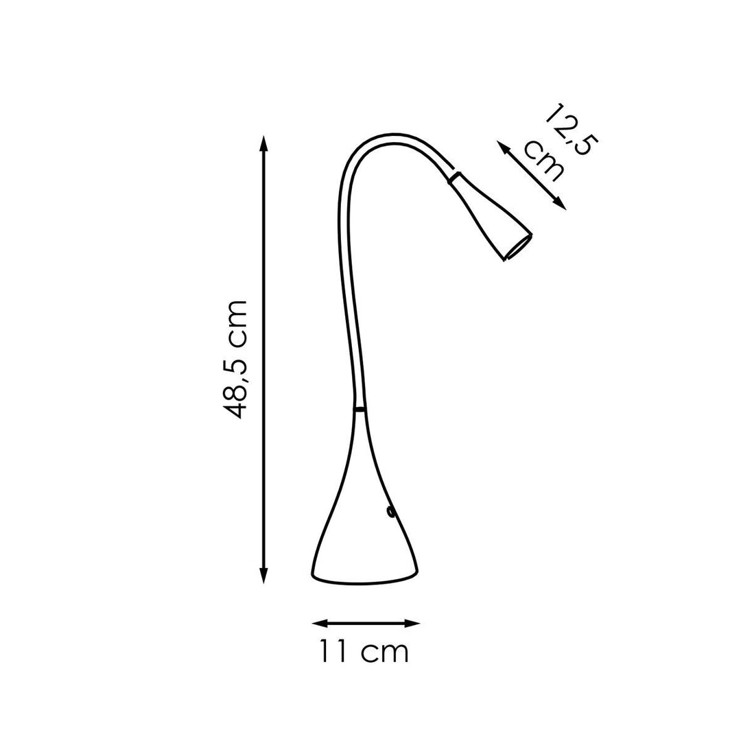 Home Sweet Home - Flex Led Bureaulamp 3W Wit - Verstelbare