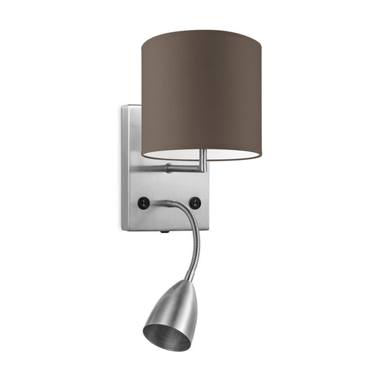 Home Sweet Home Wandlamp - Read, LED Leeslamp, E27, taupe 16cm