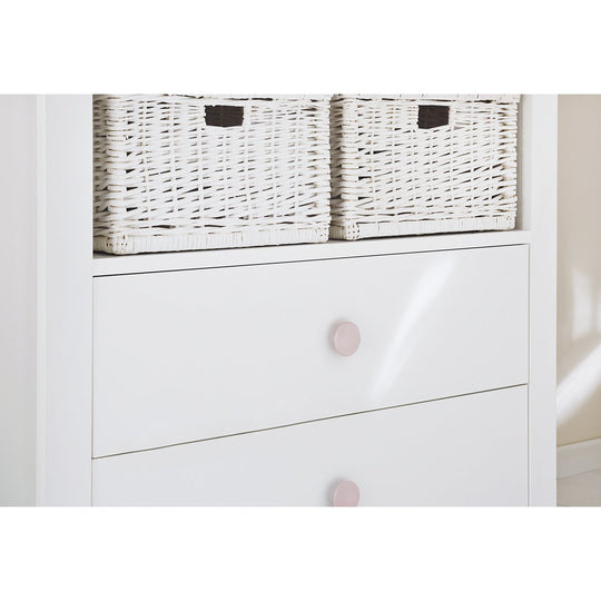 Startset 'Florentina' extra breed
2 delen: ledikant, extra brede commode