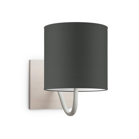 Home Sweet Home Wandlamp - Beach E27 Lampenkap antraciet 16cm