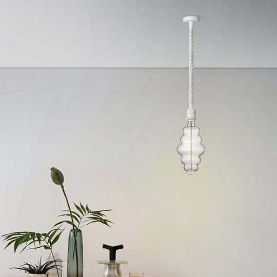 Home Sweet Home hanglamp wit Leonardo Cloud - dimbaar E27 helder