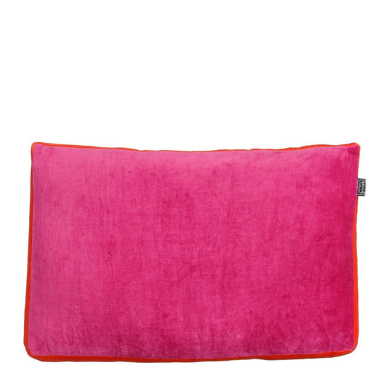 Montisi Sierkussen - L55 x B35 x H10 cm - Katoen - Fuchsia