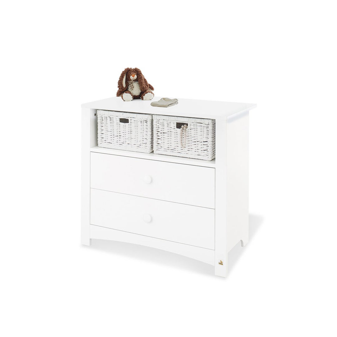 Startset 'Florentina' breed
2 delen: ledikant, brede commode