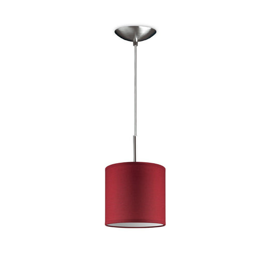 Home Sweet Home hanglamp Tube Deluxe, E27, rood, 16cm