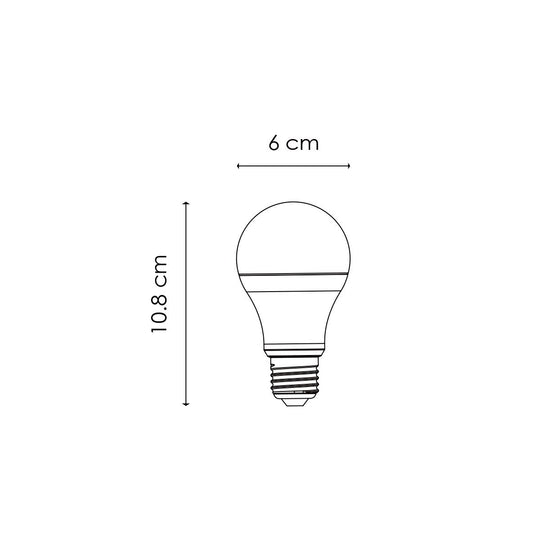 Home Sweet Home LED A60 E27 10W 806Lm 2700K Warm Wit Licht