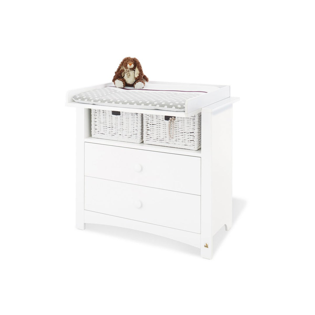 Startset 'Florentina' breed
2 delen: ledikant, brede commode