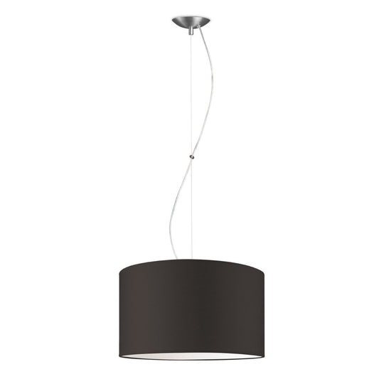 Home Sweet Home hanglamp Deluxe met lampenkap, E27, chocolade, 40cm