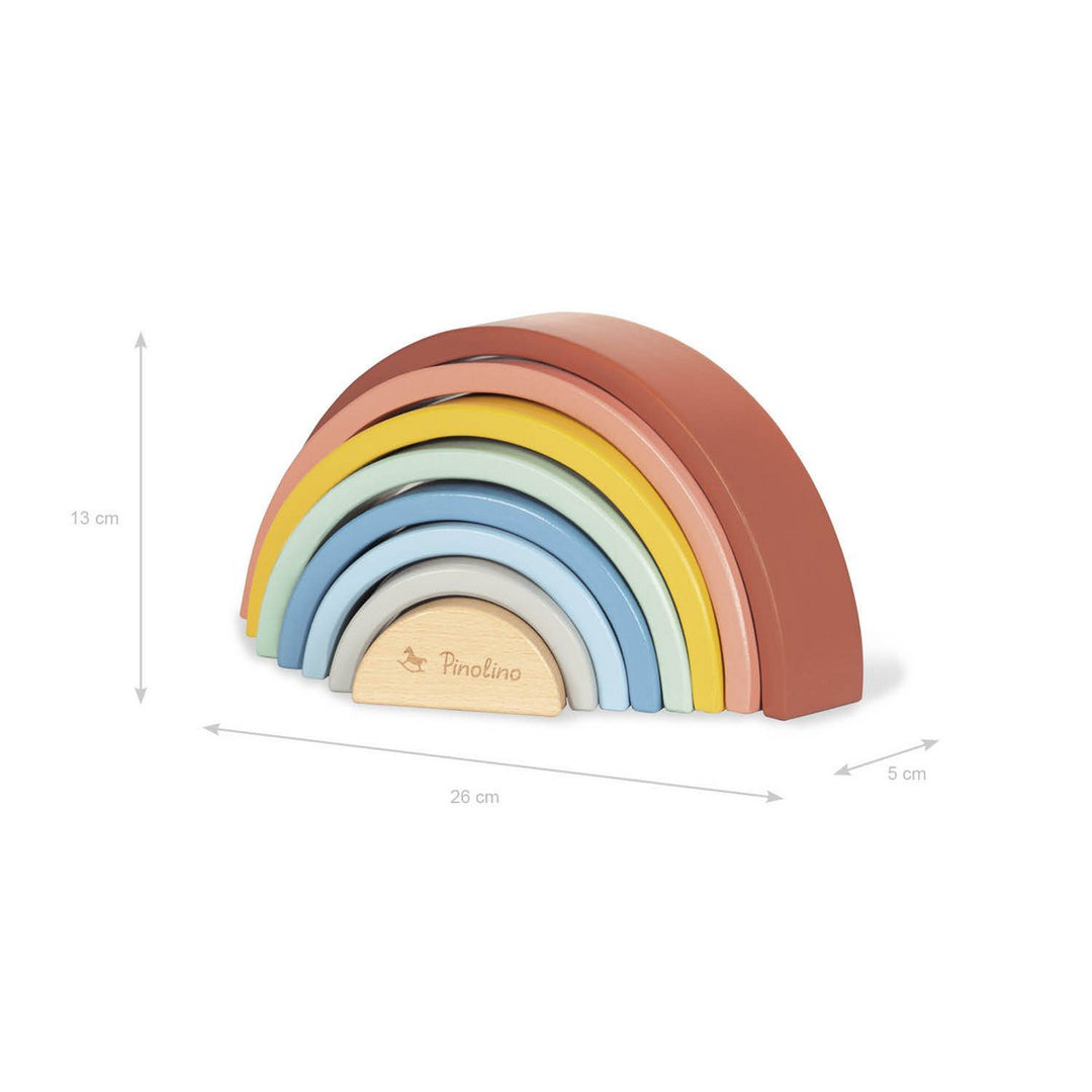 Houten regenboog 'Ruby'