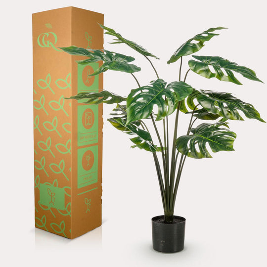 Monstera Deliciosa - kunstplant - 80 cm