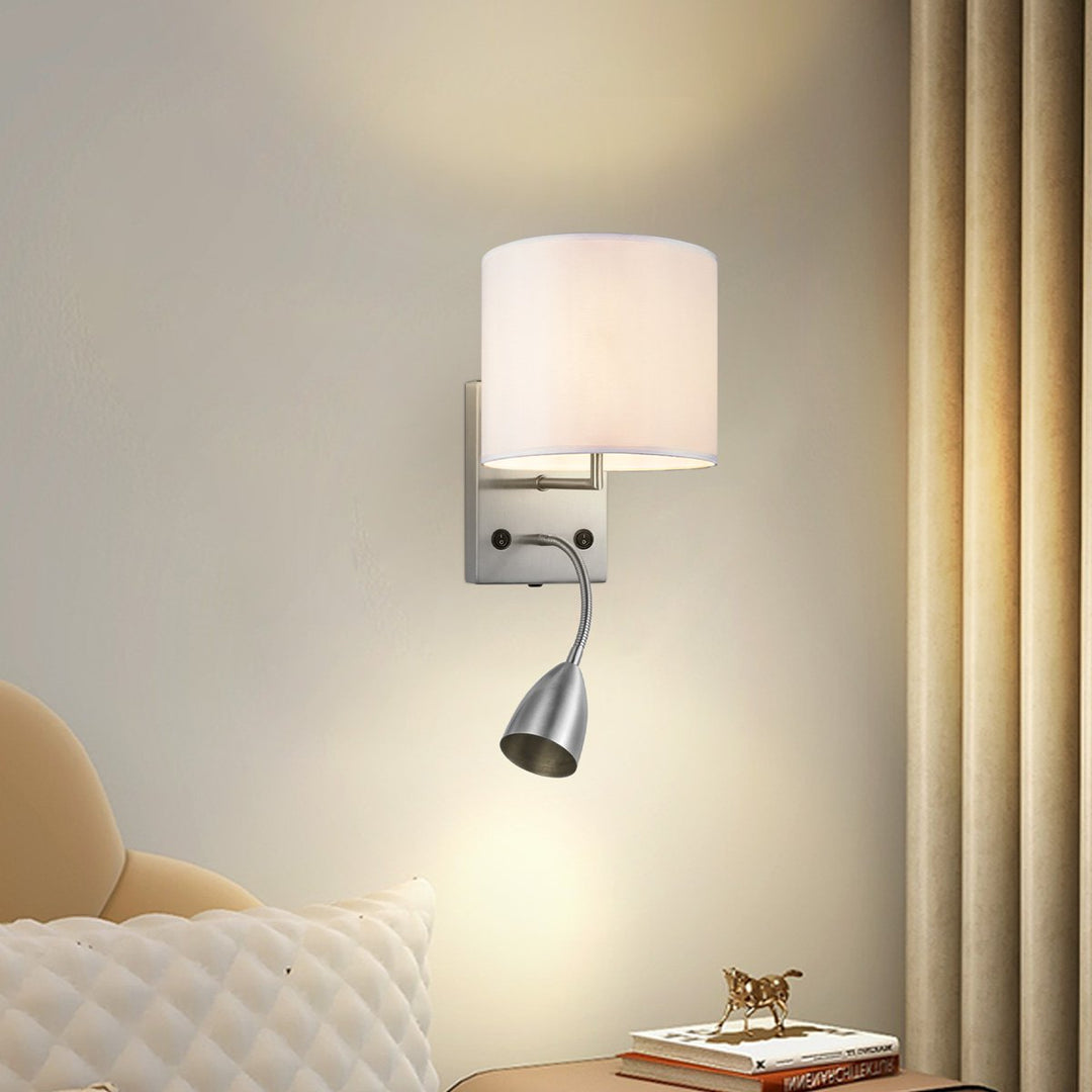 Home Sweet Home Wandlamp - Leeslamp, LED Leeslamp, E27, wit 20cm