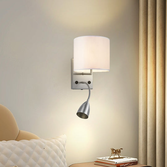 Home Sweet Home Wandlamp - Leeslamp, LED Leeslamp, E27, wit 20cm