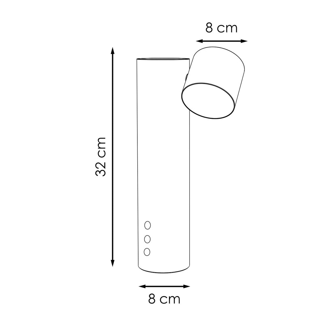 Home Sweet Home - Lar Led Bureaulamp 5W Zwart - Lar Verstelbare