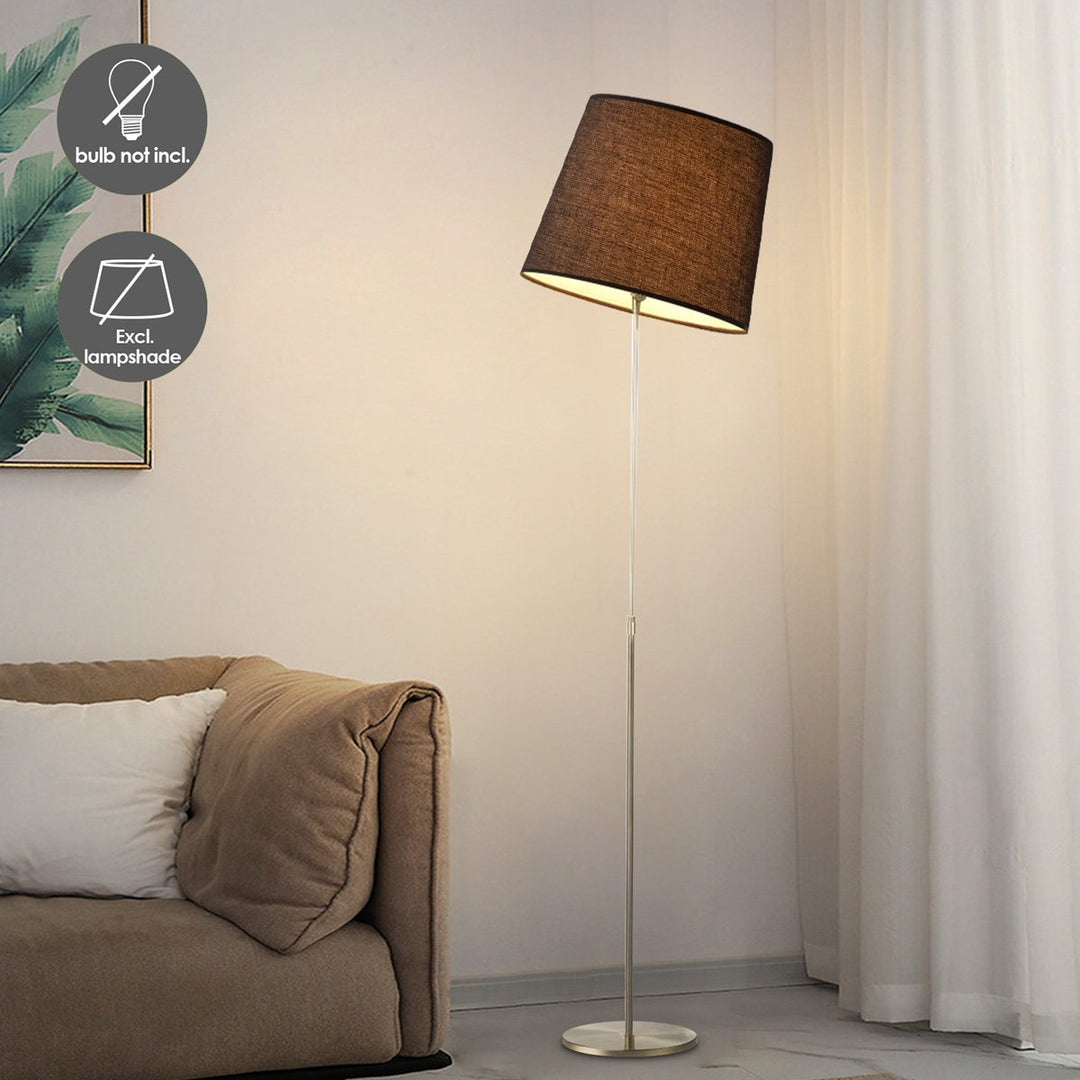 Home Sweet Home Moderne Vloerlamp - Crooked - Staande Lamp - Zwart