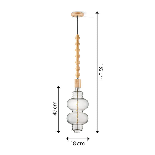 Home Sweet Home hanglamp Dana Diabolo - dimbaar E27 helder